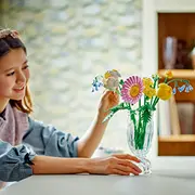 Lego ikonas mazs dzeltenu ziedu pušķis 10347 Icons bukiet