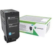 Lexmark 74C2Sce oriģinālais ciānais toneris Toner Cyan