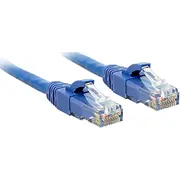 Lindy Patchcord Cat. 6. U Utp. 1 m. zils 48017 Cat.6. U/Utp. 1M. niebieski