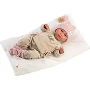 Llorens Mimi raudošā lelle ar spilvenu 42 cm Lalka bobas