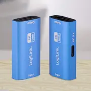 Logilink Repeter Hdmi. Hdcp2.3. Alu. Blue Repeater 8K/60Hz. niebieski