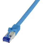 Logilink Ultraflex plākstera kabelis. Cat.6A. S/Ftp. zils. 2 m Patchkabel Ultraflex. blau.