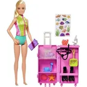 Mattel lelle Bārbija Jūras biologs Komplekts ar lelli Hmh26 Lalka Barbie morska Zestaw