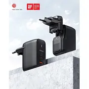 Mcdodo lādētājs Universāls Lādētājs Tālruņam. Klēpjdatoram. Gan 3.0. Ātra Uzlāde. Usb-C. Pd. Usb-A. 65W. Uniwersalna Do Telefonu. Laptopa. Szybkie