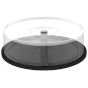 Mediang Spindel für 3000 Dics Tranparent Mit Schwarz Bo Mediarange tranparent mit schwarzem