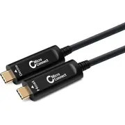 Microconnect Usb kabelis Usb-C  Usb-C melns Mc-Usb3.1C15Op Kabel Czarny