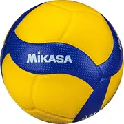 Mikasa pludmales volejbols. V300W dzeltena 5 Siatkowa