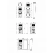 Motine Housing Elfon Optima Obudowa Natynkowa Op-On2B-G