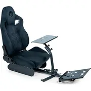 Nacon sēdeklis ar stūres stiprinājumu Racing Seat Rm2 Cobra Alcantara Edition Fotel mocowaniem do kierownicy
