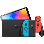 Nintendo Switch Oled sarkans un zils Nsh007 Red Blue