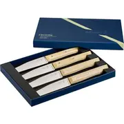 Opinel galda nažu fasetes komplekts no 4 oša Table Knives Facette Set of Ash
