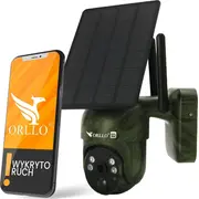 Orllo Ip kamera bezvadu 4G Lte grozāma ar saules paneli Tz1 Moro Kamera Bezprzewodowa Obrotowa Panelem Solarnym