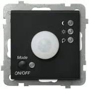 Ospel elektroniskais kustību sensors Sonata melns metālisks m 33 Elektroniczny czujnik ruchu czarny metalik