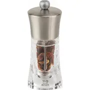 Peugeot Ouessant Čili dzirnavas stl. tērauds/caurspīdīgs 14Cm Do przypraw Chili mill steel/transparent