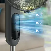 Philips statīva ventilatori melns Cx1520/01 Ventilators