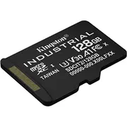 Pny Kingston tehnoloģiju karte 128Gb microSDXC Industrial C10 A1 pSLC karte. viena iepakojuma bez adaptera Karta Technology pojedyncze opakowanie