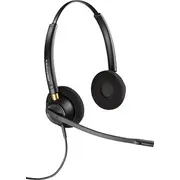 Poly Encorepro Hw520D austiņas 500 sērija Austiņas Uz auss Kabelgebunden Ātrā atvienošana Schwarz Zertifiziert kažokādas Skype Unternehmen Series Headset On-Ear kabelgebunden Quick Disconnect fur