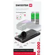 Powerbank Swissten Power Bank 10000 Mah 2In1 Apple Watch un Magsafe For And