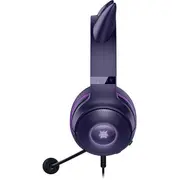 Razer Ausinės Kraken Kitty V2 Su Laidu pārmērīga mikrofona trokšņa atcelšana Gengar Edition laidu Over-Ear Mikrofonas Noise canceling