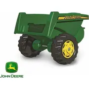 Rolly Toys Kipper sarkana piekabe John Deere traktoram Przyczepa czerwona do traktora
