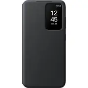 Samsung Smart View Wallet Case Galaxy S24 melns Etui czarne
