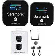 Saramonic mikrofons Blink900 B1 Rx Tx bezvadu audio pārraides komplekts Mikrofon Zestaw do bezprzewodowej transmisji