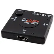 Savio slēdzis Hdmi 3 porti Cl-26 Switch porty