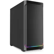 Sharkoon Gehäuse Ak4 Rgb Atx Schwa 1Xmetall schwa