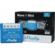 Shelly Qubino Wave 1 Mini Smart Switch zils Niebieski