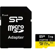 Silīcija jauda Sp001Tbstxla2V1Nsp Flash 1 Tb Microsdxc 3D Tlc Nand 10. klase Silicon Power flash Klasa
