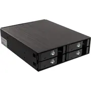 Silverstone nodalījums 4X 2.5 Hdd Ssd. 5.25. Sata3 Sst-Fs204B Na