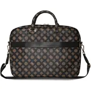 Soma gaumīgi peonijas priekšējā kabatas rāvējslēdzēja trīsstūra logotips 16 Melns Bag Guess 4G Peony Front Pocket Zipper Triangle Logo black