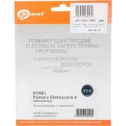 Sonel programmatūra Pomiary Elektryczne jauninājums no versijas 3.4.5 Waprosonpe6Up Program upgrade wersji