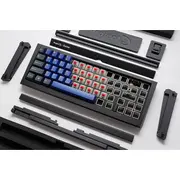 Tastatūra Ducky Outlaw 65 spēļu tastatūra. Babone melna Ansi Klawiatura Gaming Keyboard. Barebone black