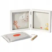 Tiny Love Simple Rāmja mazuļa pēdas vai rokas nospieduma komplekts balts 333166051 Frame Baby Footprint or Handprint Kit White