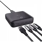 Trust klēpjdatora barošanas avota adapteris Maxo 100W. 3X Usb-C. 1Xusb-A Zasilacz do laptopa
