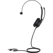 Uh35 mono komandas Usb-C/A vads Mono Teams wired