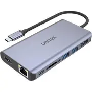 Usb-C stacija/replicators D1056A Stacja/Replikator Unitek S7