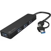 Usb Hub Nhu-2023 Hub Usb Natec 1X Usb-C 4X Usb-A