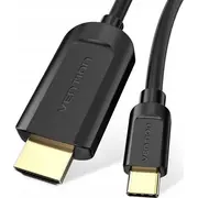 Vention Usb-C  Hdmi kabelis melns Cgubg Kabel Usb Usb-C Czarny