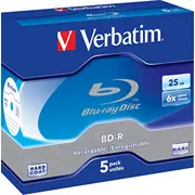 Verbatim Bd-R 43715 Gb 6X sztuk