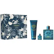 Versace Eros tualetes ūdens komplekts 100 ml 10 dušas želeja 150 Zestaw woda toaletowa 100Ml 10Ml pod prysznic 150Ml