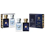 Versace Exclusive Travel Retail komplekts Pour Homme tualetes ūdens aerosols 30Ml Dylan Blue Zestaw woda toaletowa spray