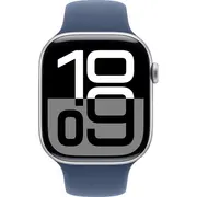 Viedpulkstenis Apple Watch 10 Gps Cellular 46 mm Silver Alu M/L Blue Mwy13Et/A Smartwatch 46Mm Niebieski