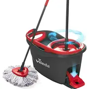 Vileda Turbo mops 167751 ar spaini Mop 3W1 wiadrem