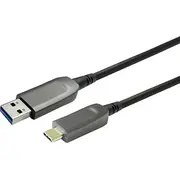 Vivolink Usb-C Usb A kabelis 10 m melns Prousbcammop30 Kabel Usb-A Czarny