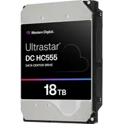 Wd Western Digital Ultrastar Dc Hc555 cietais disks 18 Tb 7200 Rpm 512 Mb 3.5 Serial Ata Iii Dysk dysk twardy