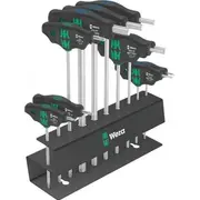 Wera T-Hex Un Torx Velosipēna Skrūvgriežu Komplekts 6. 10 Daļa 1 Zestaw Hex Bicycle Set Kpl