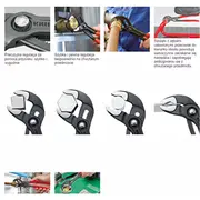 Wiha Ērces santehnikas Cobra 300Mm Pvc 87 01 300 Knipex Szczypce do rur Pcv