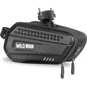 Wildman korpuss seglu soma L Es7 velosipēda turētājs melns Etui/Sakwa pod uchwyt rowerowy czarna/black